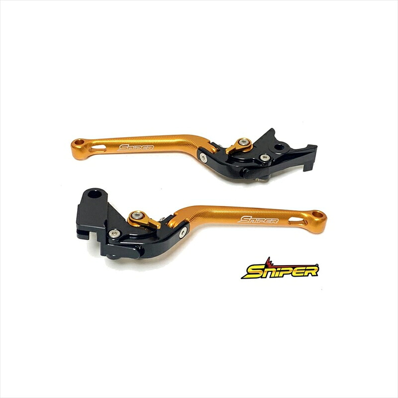 バイクパーツ ハンドルスナイパー クラッチレバー&ブレーキレバーセット 金 SP0109GD 4589993473207YZF-R25/YZF-R3 MT-25/MT-03|バイク・バイク用品はとやグループ