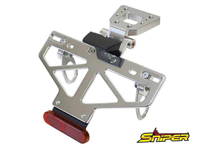 バイクパーツ SNIPER(スナイパー) アルミ フェンダーレスキット セミポリッシュ SP0103K2 4589993473252