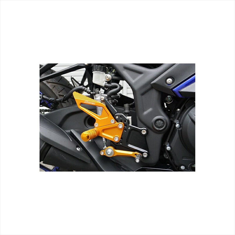 バイク用品ステップSNIPERスナイパーバックステップゴールドストリート用YZF-R25YZF-R3MT-25MT-03SP0112GD4589993473290取寄品セール