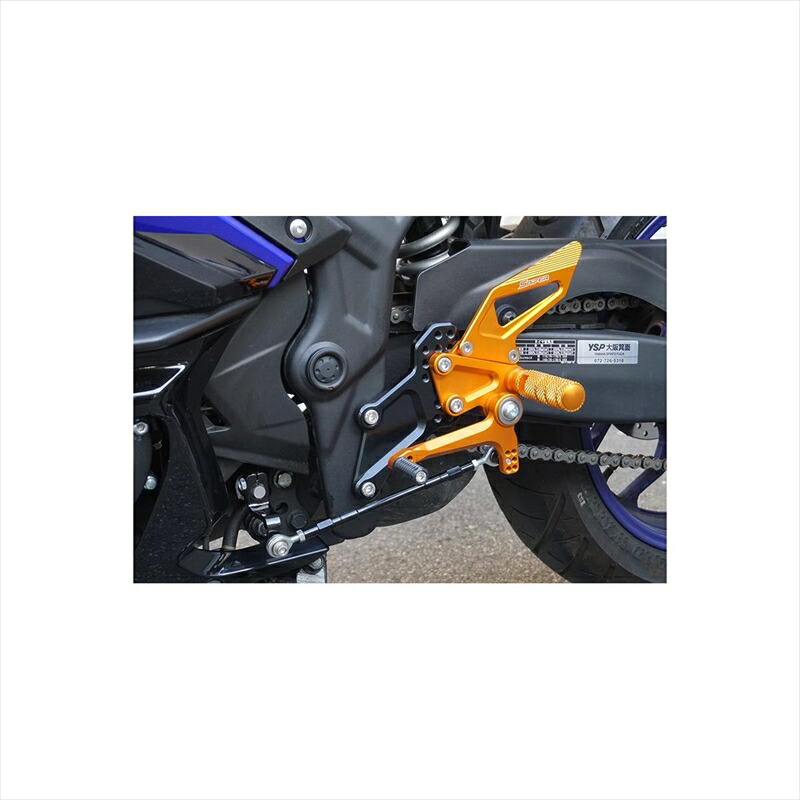 バイク用品ステップSNIPERスナイパーバックステップゴールドストリート用YZF-R25YZF-R3MT-25MT-03SP0112GD4589993473290取寄品セール