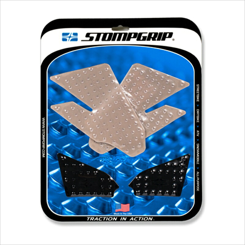 バイクパーツ STOMPGRIP(ストンプグリップ) トラクションパッドタンクキットハイブリッド 55-10-0084H 4548916016280