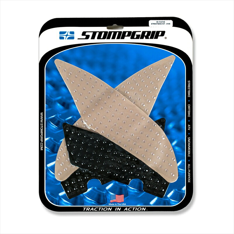 バイクパーツ STOMPGRIP(ストンプグリップ) トラクションパッドタンクキットハイブリッド 55-10-0145H 4549950282167