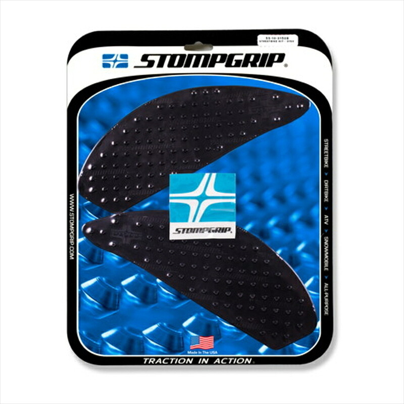 バイクパーツ STOMPGRIP(ストンプグリップ) トラクションパッドタンクキット ブラック 55-10-0152B 4549950870883
