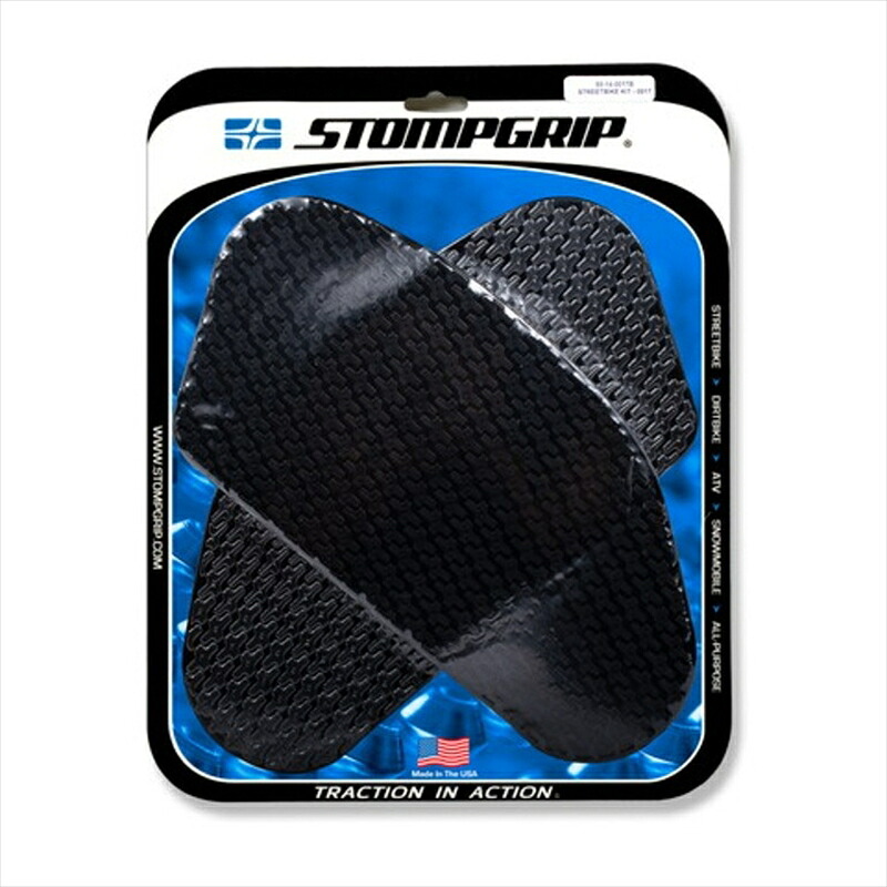 バイクパーツ STOMPGRIP(ストンプグリップ) トラクションパッドタンクキット ブラック 55-14-0017B 4550255331054