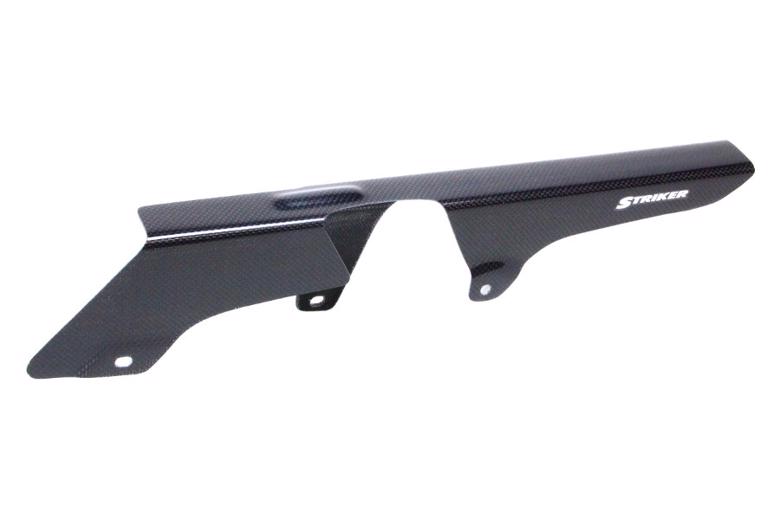 バイク用品 サスペンション ローダウン STRIKER ストライカー カーボンチェーンカバー ZRX1200 DAEG SAD-CC51C 4547567797081