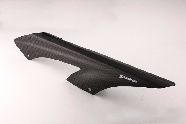 バイク用品 サスペンション ローダウン STRIKER ストライカー カーボンチェーンカバー ZZR1400 SAD-CC82C 4548664192199