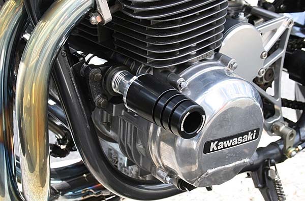 バイク用品 外装 STRIKER ストライカー ガードスライダー ALL BLK ZEPHYR750 GPZ750F SS-GS03B-F1 4580363932768