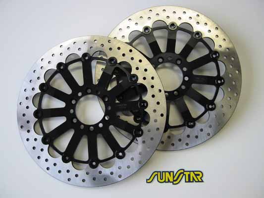 バイク用品 ブレーキ クラッチ SUNSTAR BRAKE サンスター プレミアムR ホール MT-01 FJR1300 A 03- etc LS103F 4580117111951