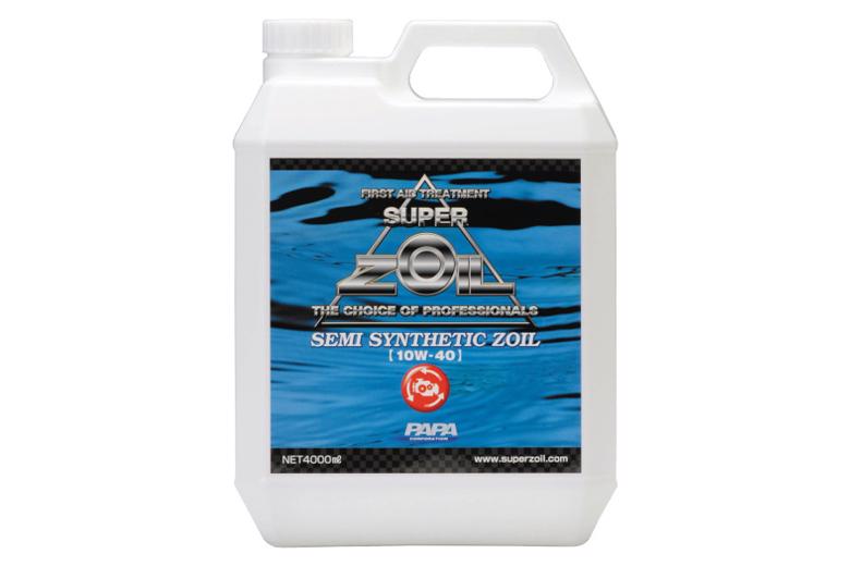 【5日前後で発送】 バイク用品 メンテナンス SUPERZOIL スーパーゾイル セミシンセティックオイル (10W40) 4L SSZ4000 4560123948925
