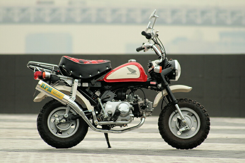 【RPM】【アールピーエム】 HONDA MONKEY（モンキー）　TYPE/B 用　RPM HC/SUS【JMCA】【2081s】 フルエキゾーストマフラー｜バイク・バイク用品はとやグループ