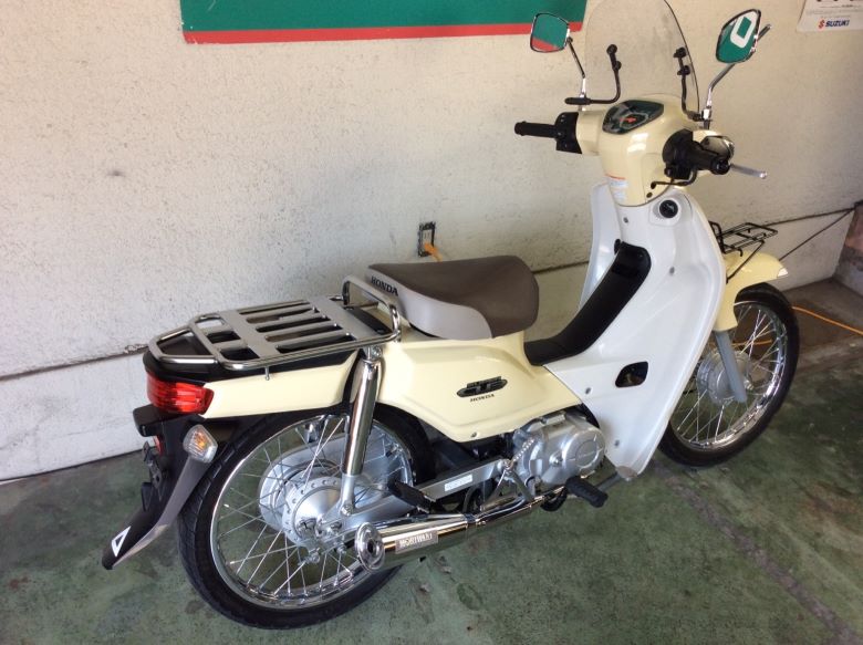 諸費用コミコミ価格 中古 51cc潤 125cc ツーリング フルフェイス ホンダ ス パ カブ110 Honda バイク バイク用品はとやグループ