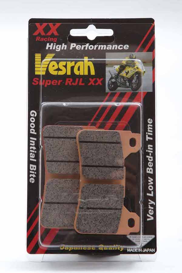 バイク用品 ブレーキ クラッチ VESRAH ベスラ シンタードメタルレーシングパッド BMW S1000RR VD-9053SRJLXX 4544540210643 取寄品