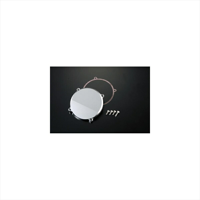 バイクパーツWOODSTOCK(ウッドストック) L クランクケースカバー シルバー CCL-K05-004548664011575ZEPHYR1100|バイク・バイク用品はとやグループ