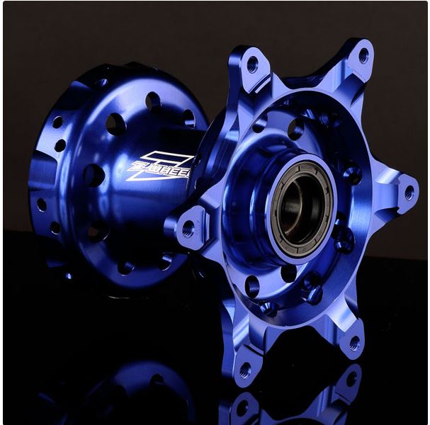 バイク用品 タイヤ ホイール Z-WHEEL ズィーウィール アステライトハブ BLU F YZ125 250 02-16 etc W41-41112 4547836000102