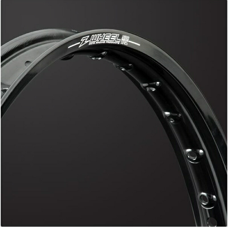 【在庫有り】バイクパーツ Z-WHEEL(ズィーウィール) S30 アルミリム 19インチ BLK D7915 4547836163579