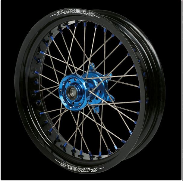 バイク用品 タイヤ ホイール Z-WHEEL ズィーウィール AR1モタードホイール F 17X3.50 YZ250F 02-08 W27-17012 4547836324246