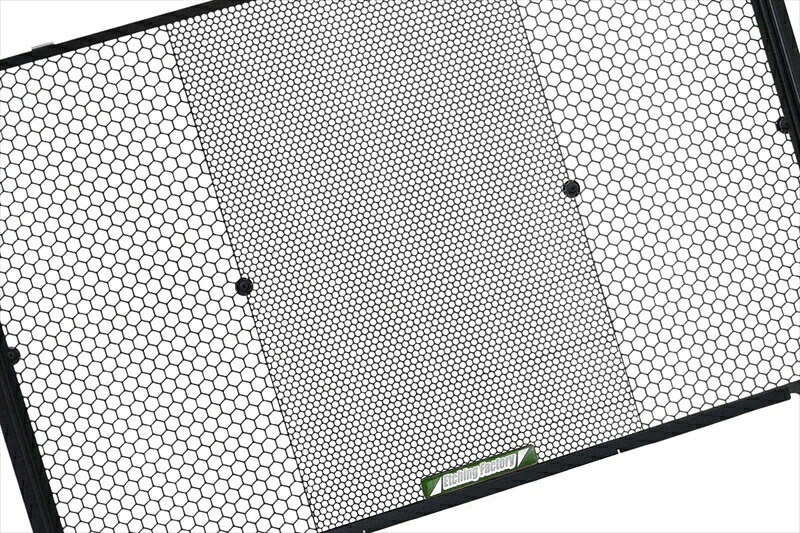 バイクパーツETCHING FACTORY(エッチングファクトリー) ラジエターガード SB エンブレム緑 RGK-Z900RS-01-SB4550255479688|バイク・バイク用品はとやグループ