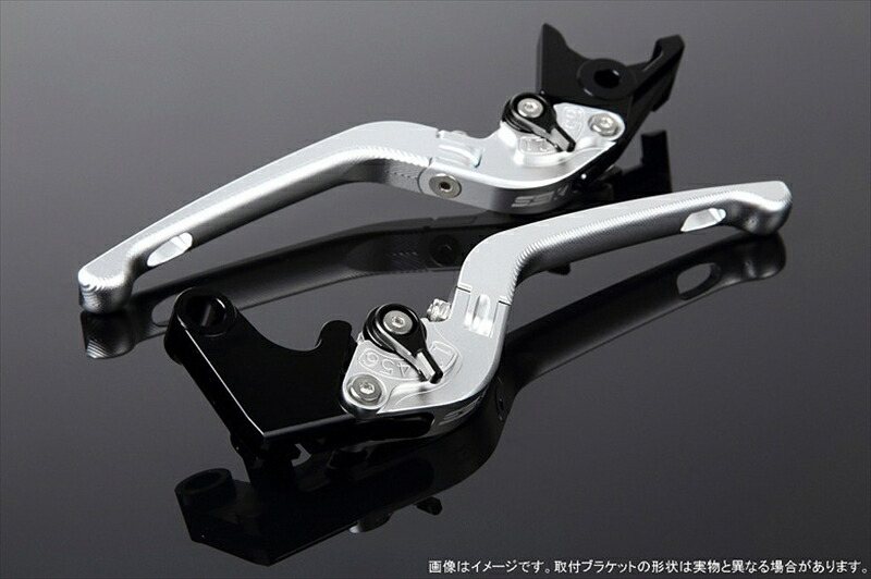 バイク用品 ハンドルエスエスケイ スピードラ SSKSPEEDRA アジャストレバー 3D可倒式 Mシルバー Mブラック NINJA1000 17-2018 Z1000 17-18 Z900RSLVDM028SR-BK 4589995206339取寄品 セー|バイク・バイク用品はとやグループ