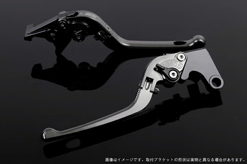 【5日前後で発送】バイク用品 ハンドルエスエスケイ スピードラ SSKSPEEDRA アジャストレバー 3D可倒式 チタン ブラック NINJA1000 17-18 Z1000 17-18 Z900RSKA0406995-BK 4589995294565｜バイク・バイク用品はとやグループ