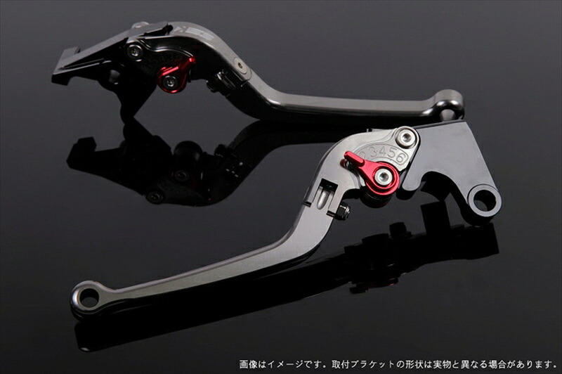 バイク用品 ハンドル エスエスケイ スピードラ SSKSPEEDRA アジャストレバー スタンダード可倒式 チタン レッド NINJA1000 17-18 Z1000 17-18 Z900RS KA0406974-RD 4589995293131 取寄品 セ