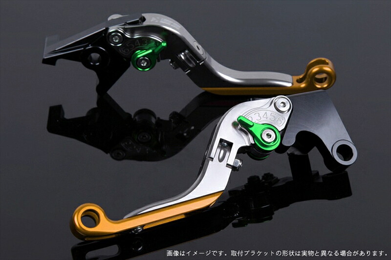 【5日前後で発送】 バイク用品 ハンドルエスエスケイ スピードラ SSKSPEEDRA アジャストレバー 可倒延長式 チタン グリーン ゴールド NINJA1000 17-18 Z1000 17-18 Z900RSKA0407016-GNGD 4589995303878取寄｜バイク・バイク用品はとやグループ