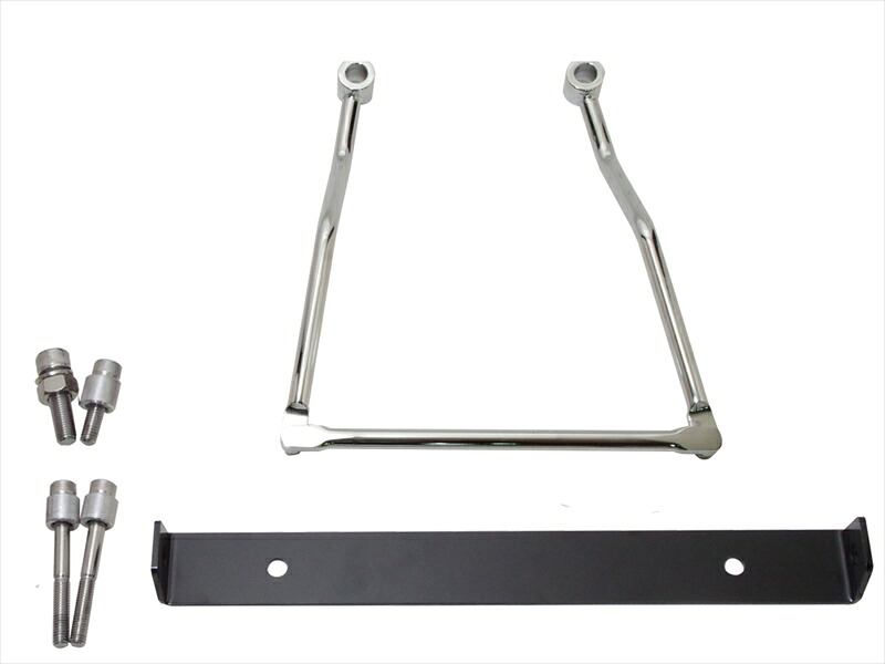 バイクパーツ ワールドウォーク サドルバッグサポート メッキ片側 wca-30-1m 4580007460701 Z900RS用