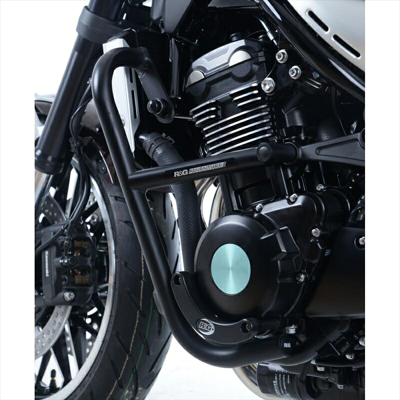 バイクパーツ 外装アールアンドジー アドベンチャーバー BLKRG-AB0034BK 4580041230179Z900RS 18-｜バイク・バイク用品はとやグループ 39,768円