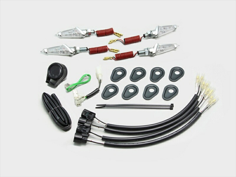 バイク用品 電装系ハリケーン HURRICANE LEDダガーウインカーkitHA5232MC 4936887019377取寄品|バイク・バイク用品はとやグループ