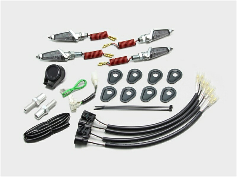 バイク用品 電装系ハリケーン HURRICANE LEDダガーウインカーkitHA5233MS 4936887019445取寄品｜バイク・バイク用品はとやグループ