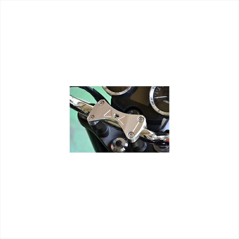 バイクパーツ ハンドル アグラス アッパーブラケット ブリッジタイプ 321-400-004 4549950758730 Z900RS 18
