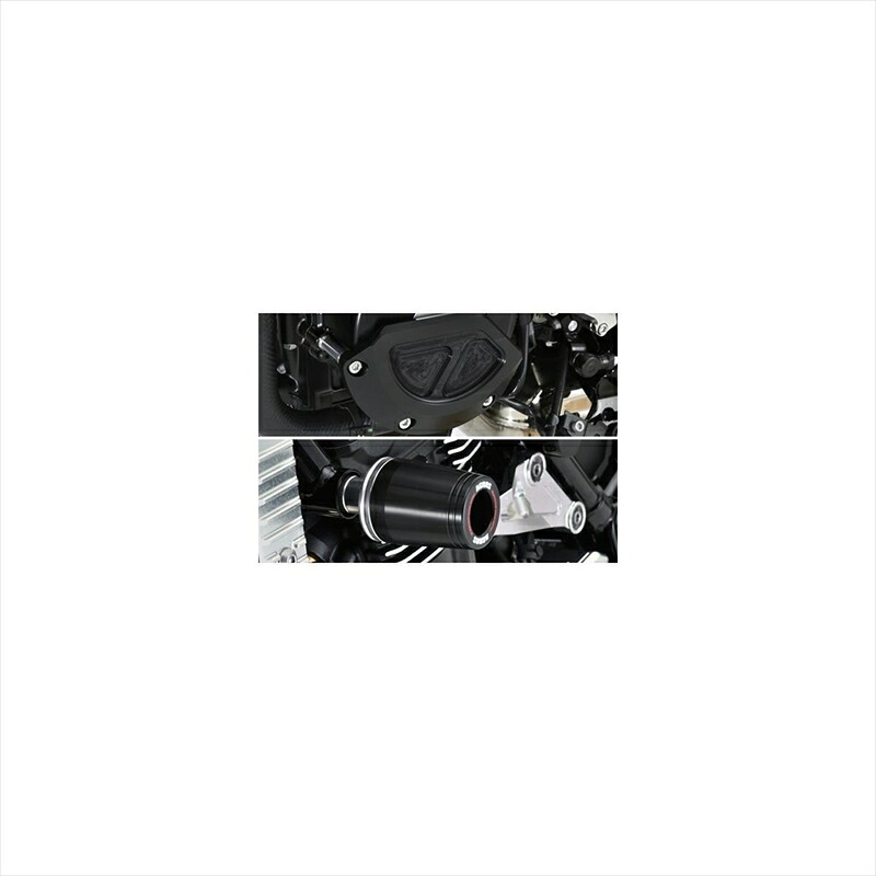 バイクパーツ 外装 アグラス Rスライダー 3点SET φ50 WHT 342-400-009 4549950759577 フレーム/ジェネレターB Z900RS 18