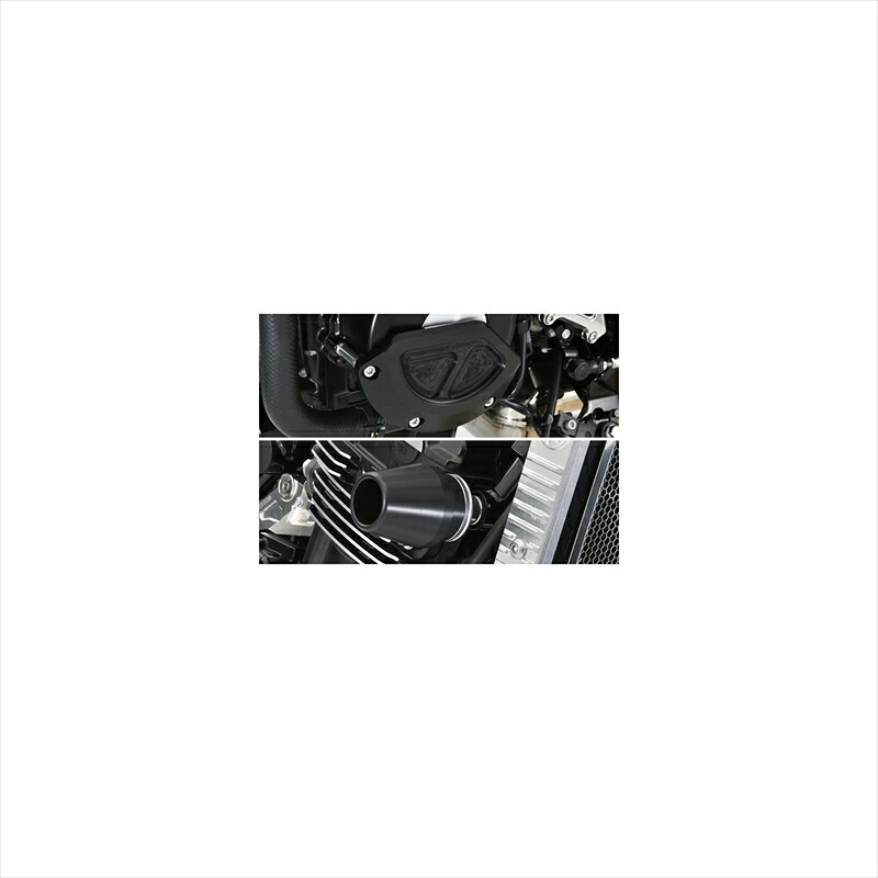 バイクパーツ 外装 アグラス Rスライダー 3点SET φ60 WHT 342-400-010 4549950759614 フレーム/ジェネレターB Z900RS 18