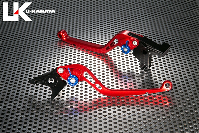 バイクパーツ U-KANAYA(ユーカナヤ) レバーセット STD/ロング RD/SV KA074-107-0105 4549950578710