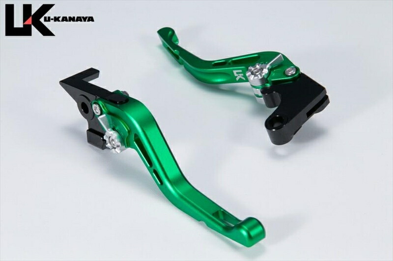 バイクパーツ U-KANAYA(ユーカナヤ) レバーセット GPタイプ/ショート GN/GD KA074-107-0617 4549950631552