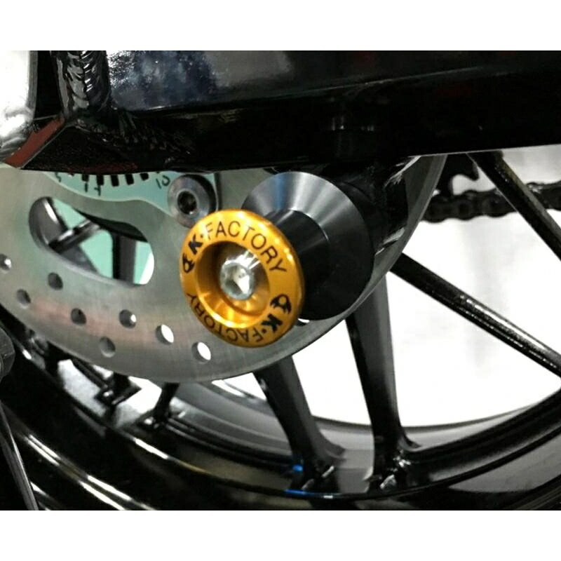 バイクパーツ メンテナンス ケイファクトリー スタンドフック ゴールド 179WZAL013T 4582215613719