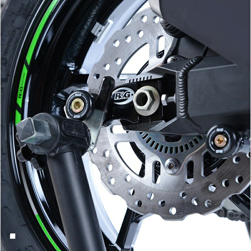 バイクパーツ アールアンドジー オフセットコットンリール BLK RG-CR0058BK 4573382058779 Z900 17-/Z900RS 18-