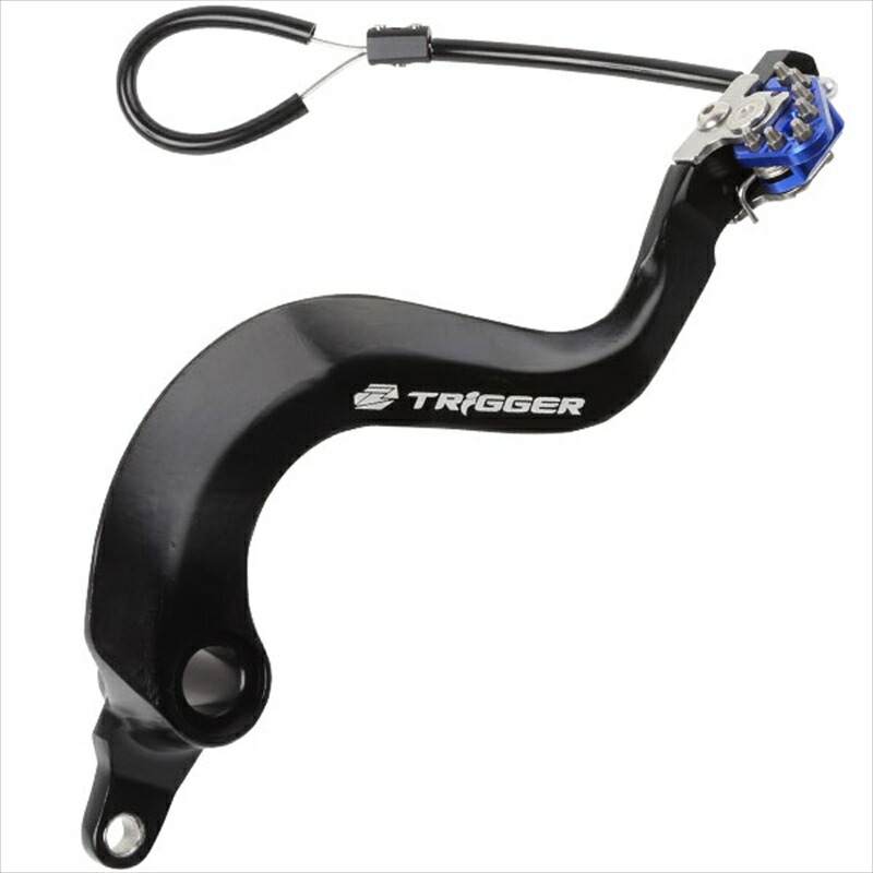 バイクパーツ ステップZETA(ジータ) トリガーブレーキペダル BLUEF69114547836240058|バイク・バイク用品はとやグループ