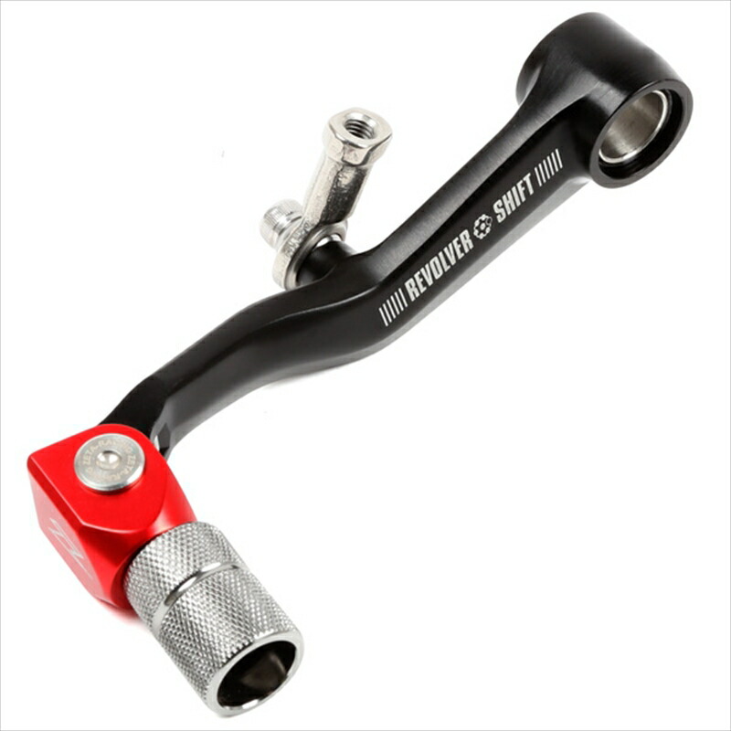 バイクパーツ ステップ ZETA(ジータ) REVシフトレバー RED F6766 4547836273377 6,435円