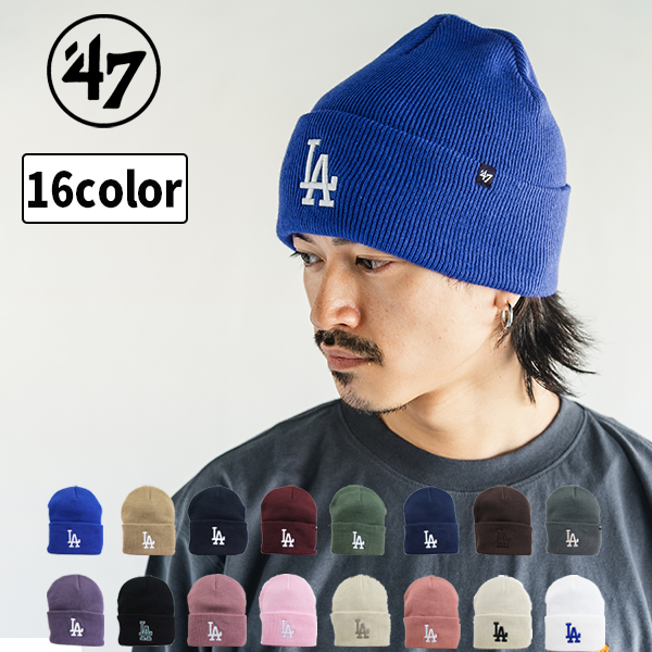 ドジャース　大谷翔平　ニユーエラ　ニット帽　MLB NEW ERA - ドジャース ニューエラ ニット帽 大谷翔平 MLB