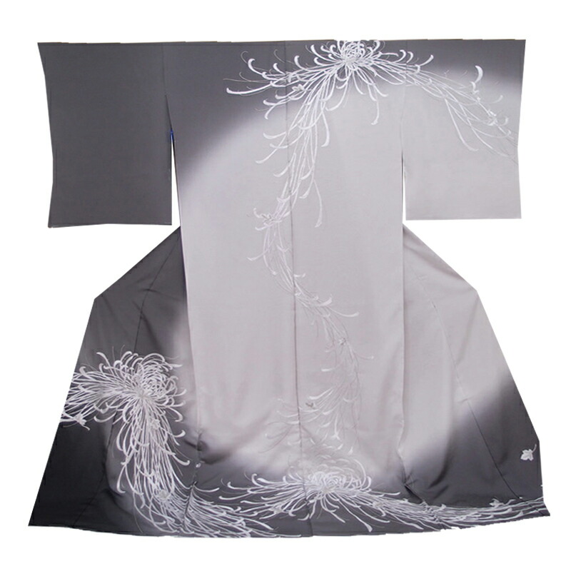 楽天市場 訪問着 手刺繍 正絹 豪華 乱菊 フォーマル 結婚式 入学式 卒業式 入園式 卒園式 仮絵羽 未仕立て 反物 グレー 88 1984 偉大な Haringeylawcentre Org Uk