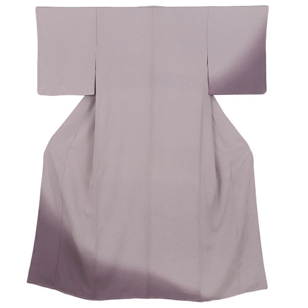 楽天市場】【 中古 】 訪問着 正絹 ちりめん 金彩加工 灰色 菊 桜 桔梗