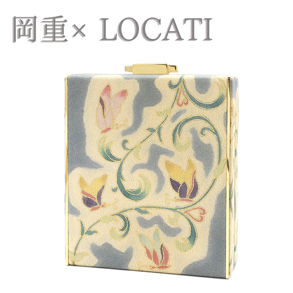 楽天市場】美品 岡重 謹製 OKAJIMA ハンドバッグ シェル型 京