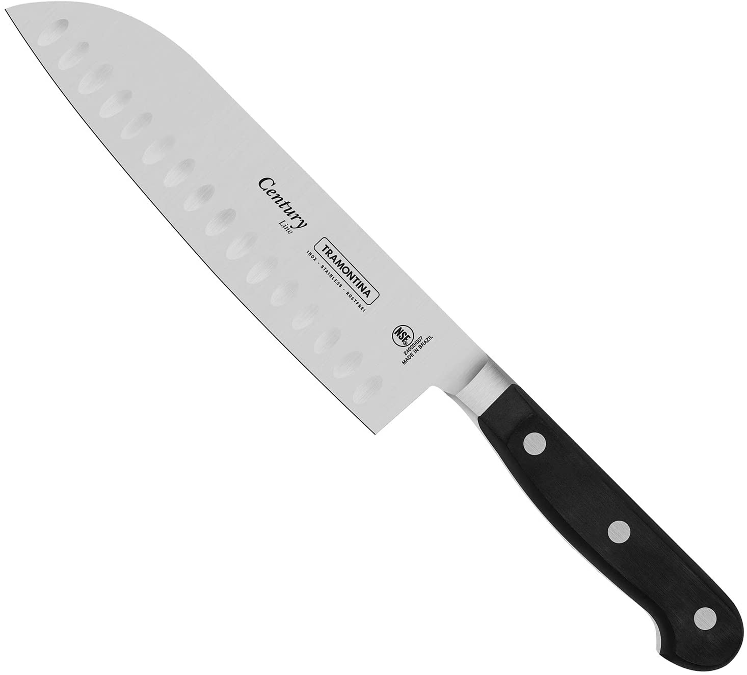 【送料無料】トラモンティーナ センチュリー 三徳包丁 7インチ 【食洗器対応】、NSF認証 8,140円