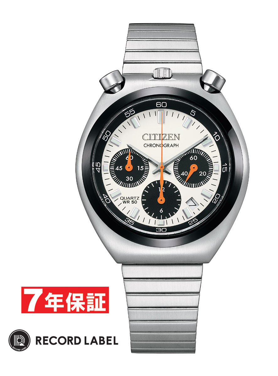 【 百貨店大売り出し ２０００円銀行割引引き換え証あり 】CITIZEN シチズン寄せあわせ レコード盤付け紙 ツノクロノ 一種独特店取りまわしひな形 CITIZEN COLLECTION RECORD LABEL TSUNO CHRONO AN3660-81A 最短またの日送りとどける