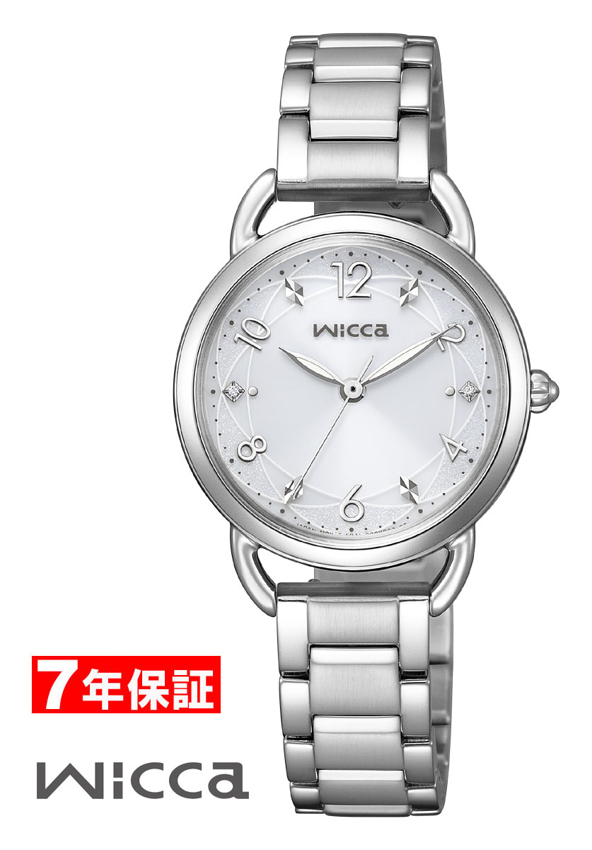 【 表示価格から１０％off クーポン配布中 】シチズン ウィッカ ソーラーテック ベーシックモデル CITIZEN wicca レディース腕時計 KP6-014-11