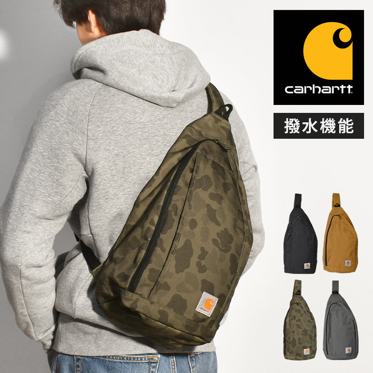 【US 三軒茶屋】Carhartt　ボディバック　ダック生地　ブラック US 三軒茶屋】Carhartt ボディバック ダック生地 ブラック