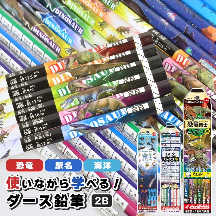 楽天市場】鉛筆 えんぴつ 2B 1ダース 12本入り 小学生 子供