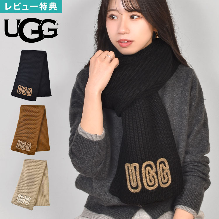 楽天市場】UGG アグ マフラー Graphic Logo Scarf グラフィック ロゴ