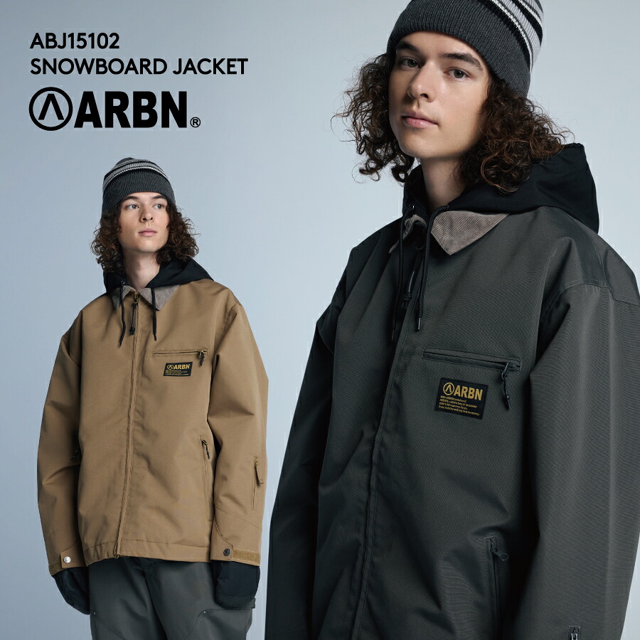 【楽天市場】12:00までの注文・入金で当日出荷！(営業日に限る)ARBN【エアボーン】 スノーボードウェア ABJ15102 ワークシャツ ...