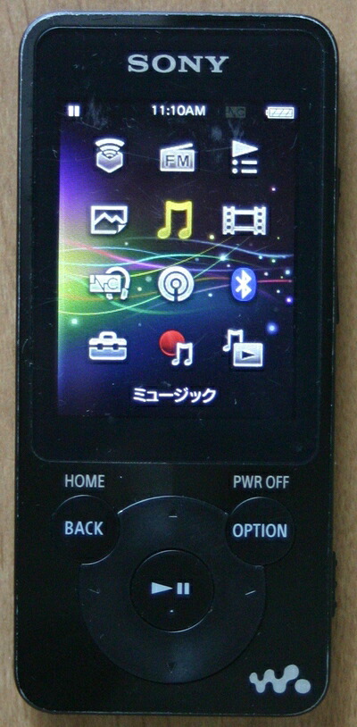 【中古】 SONY ウォークマン Sシリーズ 8GB ブラック NW-S784/B
